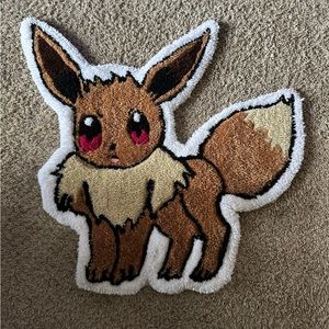 Pokemon Evee Hand Tufted Rug